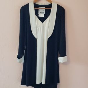 Moschino Cheap and Chic tuxedo dress